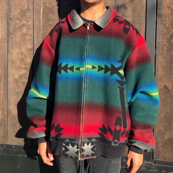 Pendleton Other - Pendleton RARE Native Blanket Wool Vintage Jacket